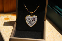 Load image into Gallery viewer, New type of Personalized I belong to Jesus Memorial Heart Photo Necklace
